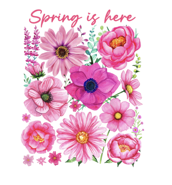 MOTHER, MOM, MOMMY, MAMA  Design on the item of your choice!  Lasting gift for any mother.  62-225 Spring Is Here - Image 2